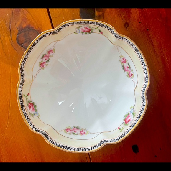 Antique Limoges France fine footed Dish 🌸 - Picture 1 of 8